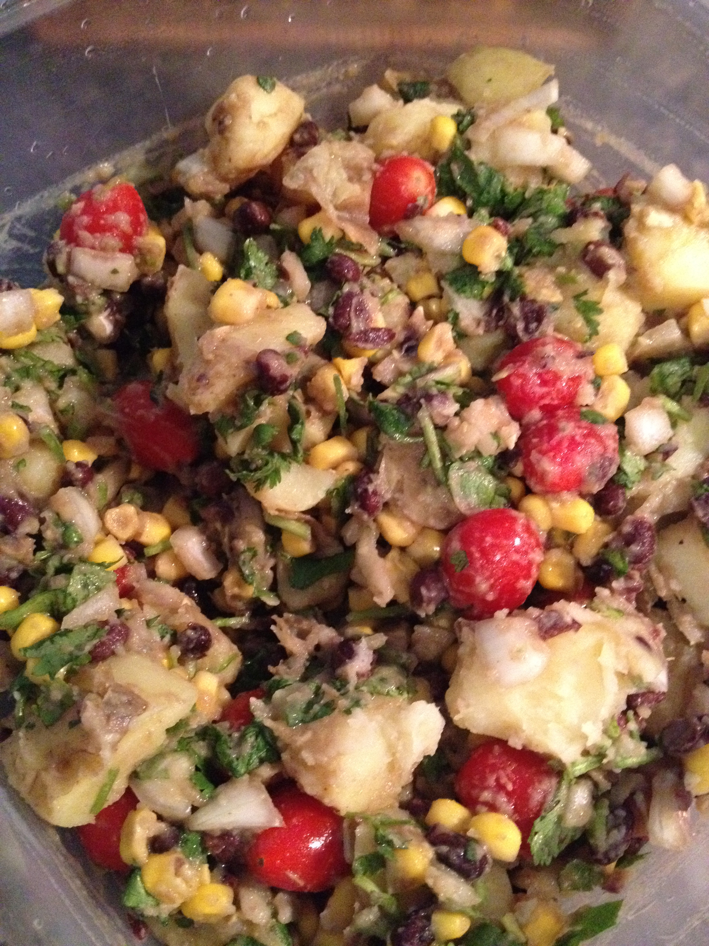 Vegan potato salad
